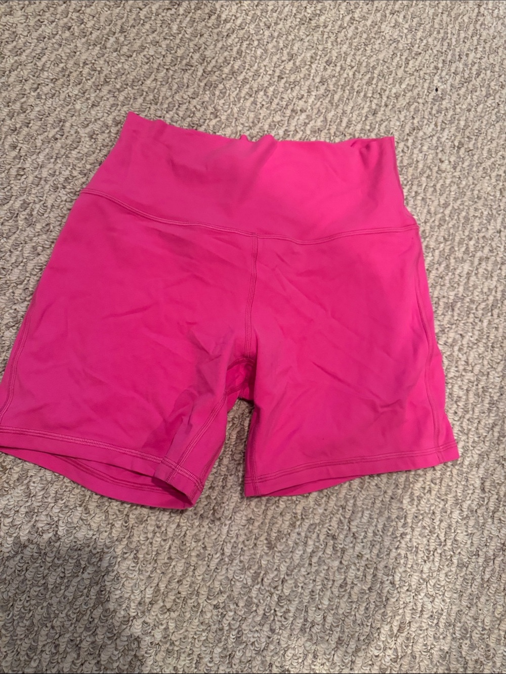Women's High-Waist Athletic Shorts - Hot Pink align